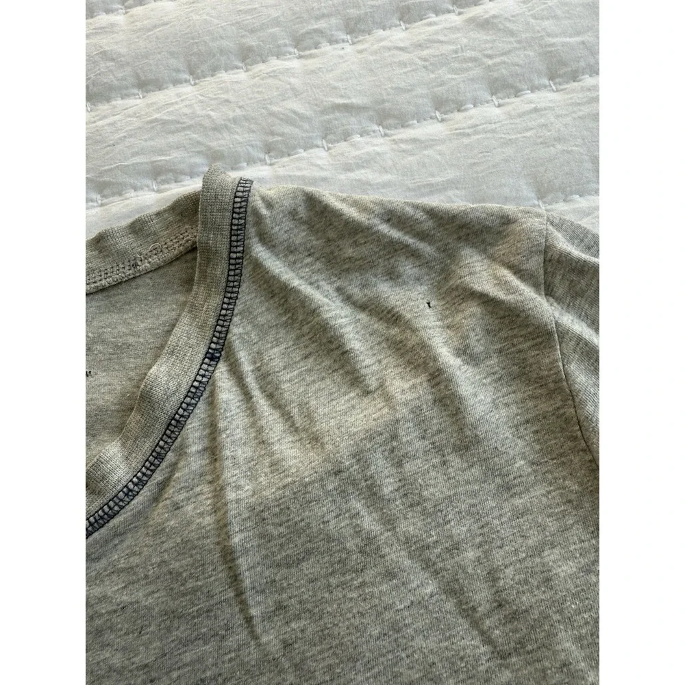 Unisex United Airlines Business Class Polaris Sleep Shirt Gray Pajamas S/M